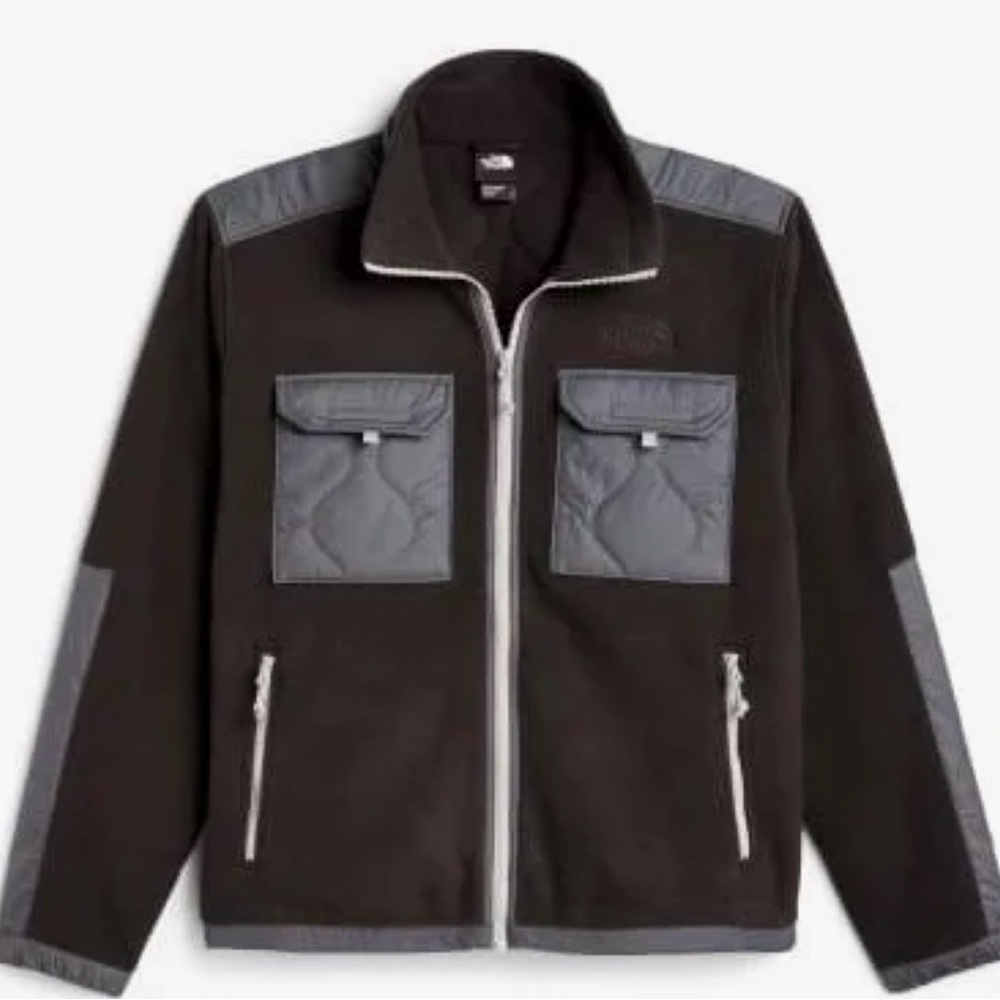 The North Face Men’s Black Fleece Royal Arch Jacket Full Zip Large Outdoors - Picture 3 of 8
